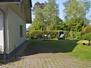 Blick aufs Grundstück