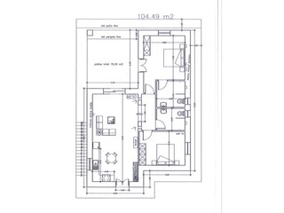 Villa Kamilari Plan d'étage 34