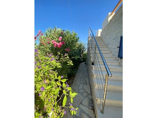 Treppe auf die Dachterrasse