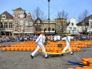 Cheese market in Alkmaar