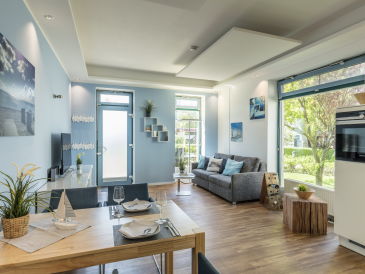 Ferienwohnung Strandburg "Azurblau" 01.c