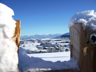 Blick zur Zugspitze