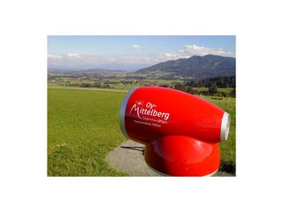 Fernrohr-Bergpanorama