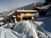 die Saerbecker Hütte  im Winter