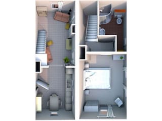 Grundriss Appartement 1