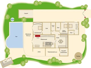 Tenuta Denia Pianta del piano 29