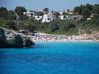 Blick in die Nachbarbucht Cala Anguila