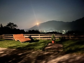 Abendstimmung über dem Reichenhaller Talkessel