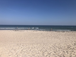 feiner weißer Sandstrand der Schaabe bei Glowe