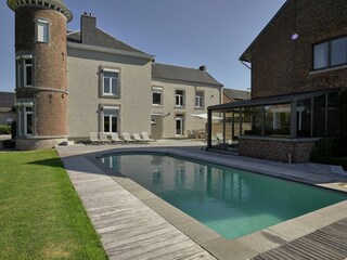 Kasteel Thimister-Clermont Buitenaudio-opname 6