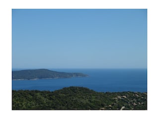 Blick ausm Balkon auf die Halbinsel St
