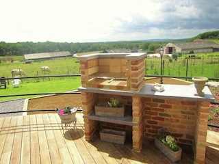 Ferienhaus Doische Außenaufnahme 9