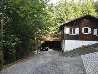 Chalet Manhay Grabación al aire libre 6
