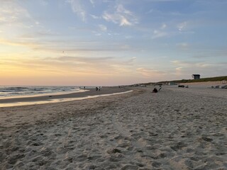 Beach, end of day