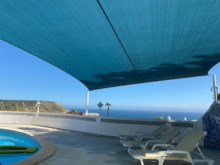 Terrasse mit Meerblick