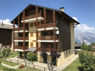 Apartamento La Tzoumaz Grabación al aire libre 8