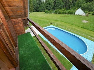 Ferienhaus Bechyně Außenaufnahme 5