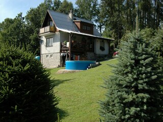 Ferienhaus Hrubá Skalá Außenaufnahme 10