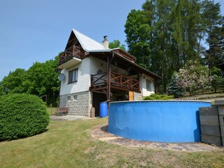 Ferienhaus Hrubá Skalá Außenaufnahme 1