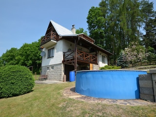 Ferienhaus Hrubá Skalá Außenaufnahme 12