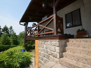 Ferienhaus Hrubá Skalá Außenaufnahme 11