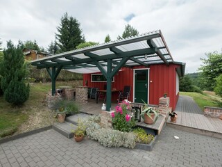 Ferienhaus Güntersberge Außenaufnahme 2