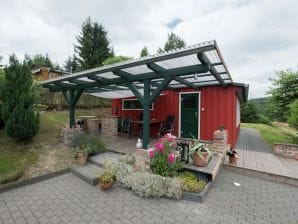 Vrijstaand vakantiehuis in het Harzgebergte met houtkachel en overdekt terras - Güntersberge - image1