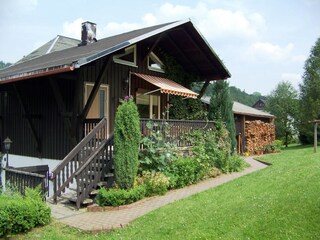 Chalet Breitenbrunn im Erzgebirge Registrazione all'aperto 3