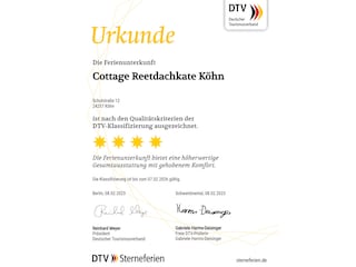 DTV-Urkunde 2023