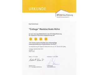 DTV-Urkunde 2020