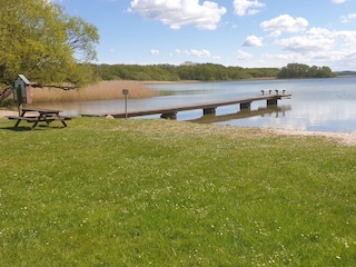 Selenter See Badestelle in Pülsen