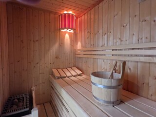 Sauna zum Entspannen