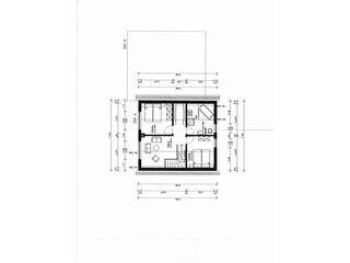 Grundriss Strandhus Baabe 3 OG