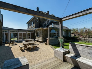 Casa de vacaciones Robertville Grabación al aire libre 4