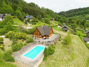 villa with swimming pool in the hilly landscape - Stupna - image1