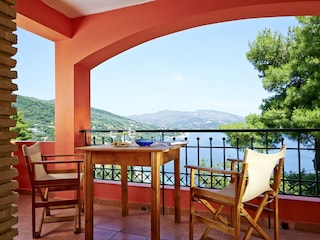 Turtle Island Sea View Studio - Balkon