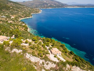 Surrounding with romantic small beaches