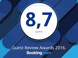 Guest Review Award 2016 Booking.com
