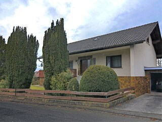 Ferienhaus Frankenau Außenaufnahme 1