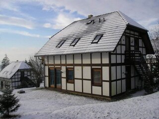 Ferienhaus Frankenau Außenaufnahme 10