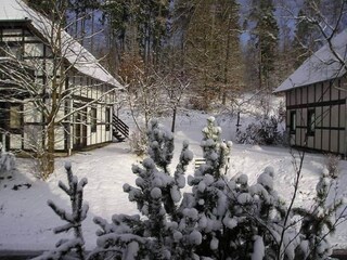 Ferienhaus Frankenau Außenaufnahme 9