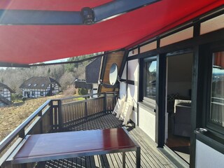 Apartamento Frankenau Grabación al aire libre 12