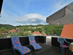 Apartment holiday home in the Thuringian Forest with roof - Steinbach - image1