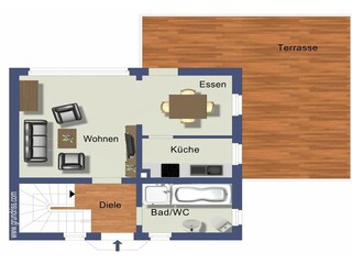 Casa per le vacanze Geisfeld Pianta del piano 32