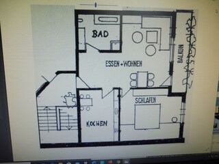 Apartamento de vacaciones Neunkirchen in Baden Plano de planta 21