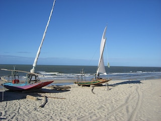 Strand mit Jangadas