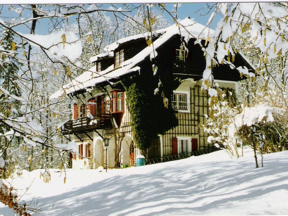 our house in winter