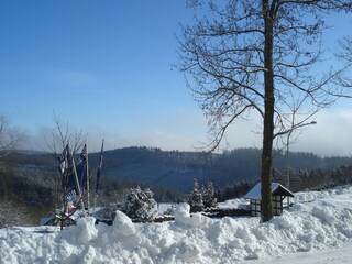Ferienhaus Winterberg Außenaufnahme 2