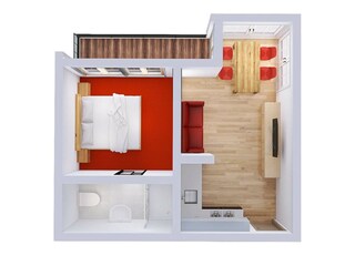 Vakantieappartement Kappl Grondplan 11