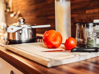 Gemeinsames Kochen im Appartement